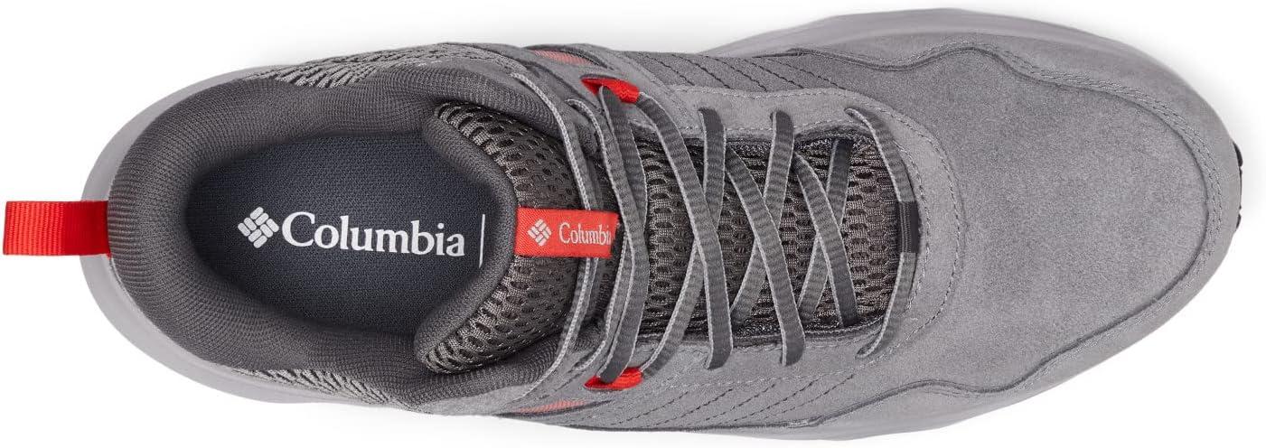 imageColumbia Mens Plateau Venture MidTitainium Grey SteelFiery Red