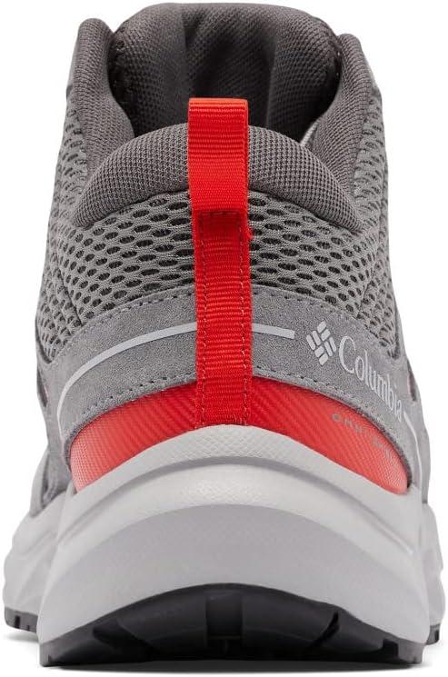 imageColumbia Mens Plateau Venture MidTitainium Grey SteelFiery Red