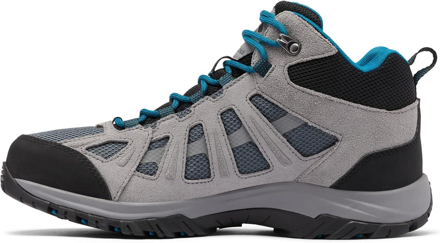 imageColumbia Mens Redmond Iii Mid Waterproof Hiking ShoeGraphiteBlack