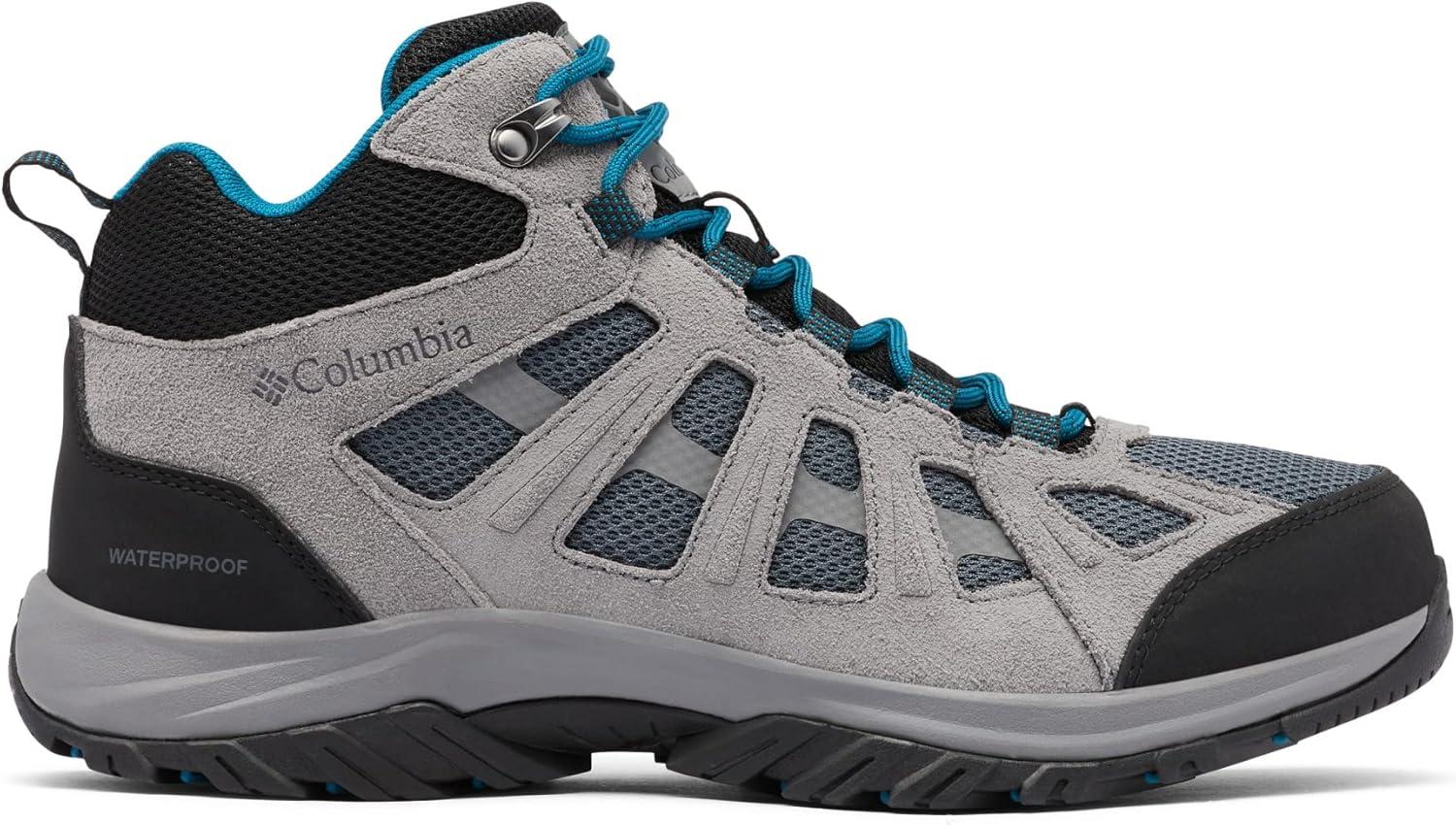 imageColumbia Mens Redmond Iii Mid Waterproof Hiking ShoeGraphiteBlack