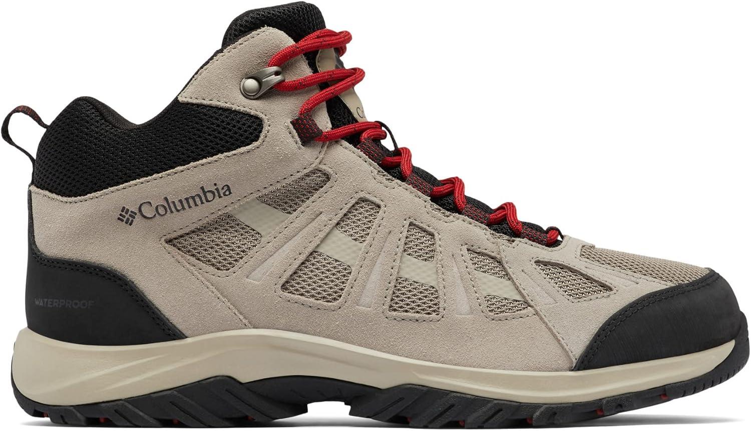 imageColumbia Mens Redmond Iii Mid Waterproof Hiking ShoeKettleBlack