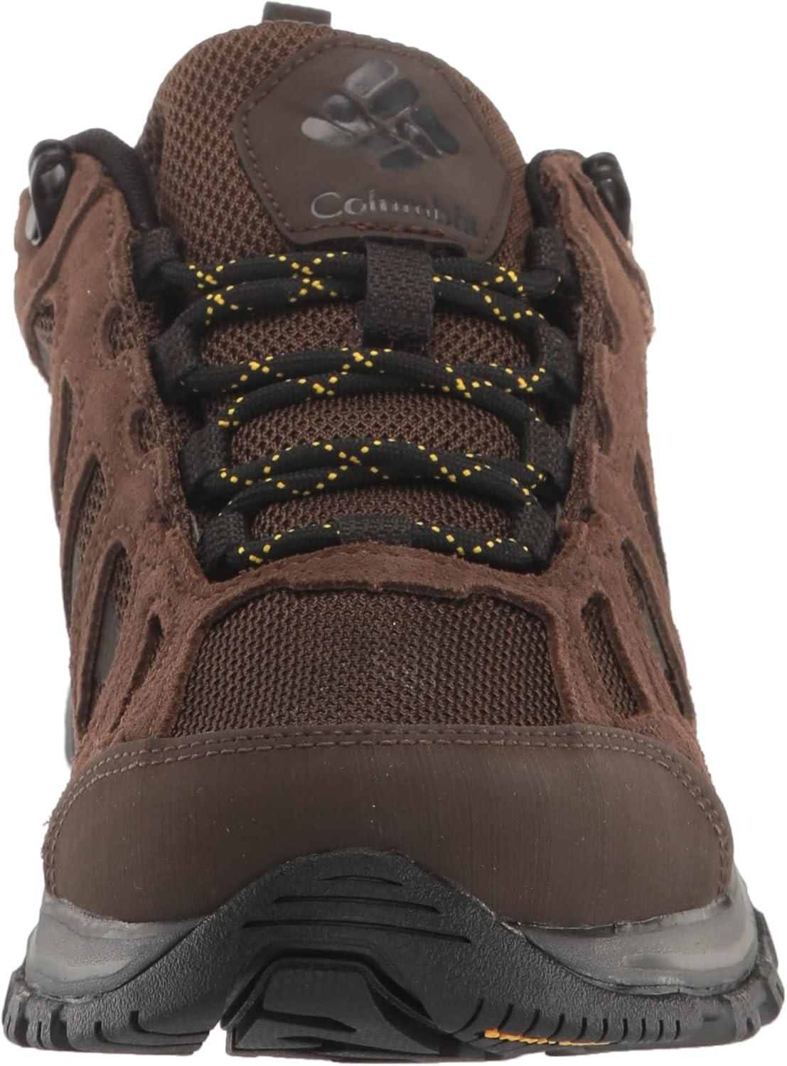 imageColumbia Mens Redmond Iii WaterproofHiking ShoeCordovanBlack