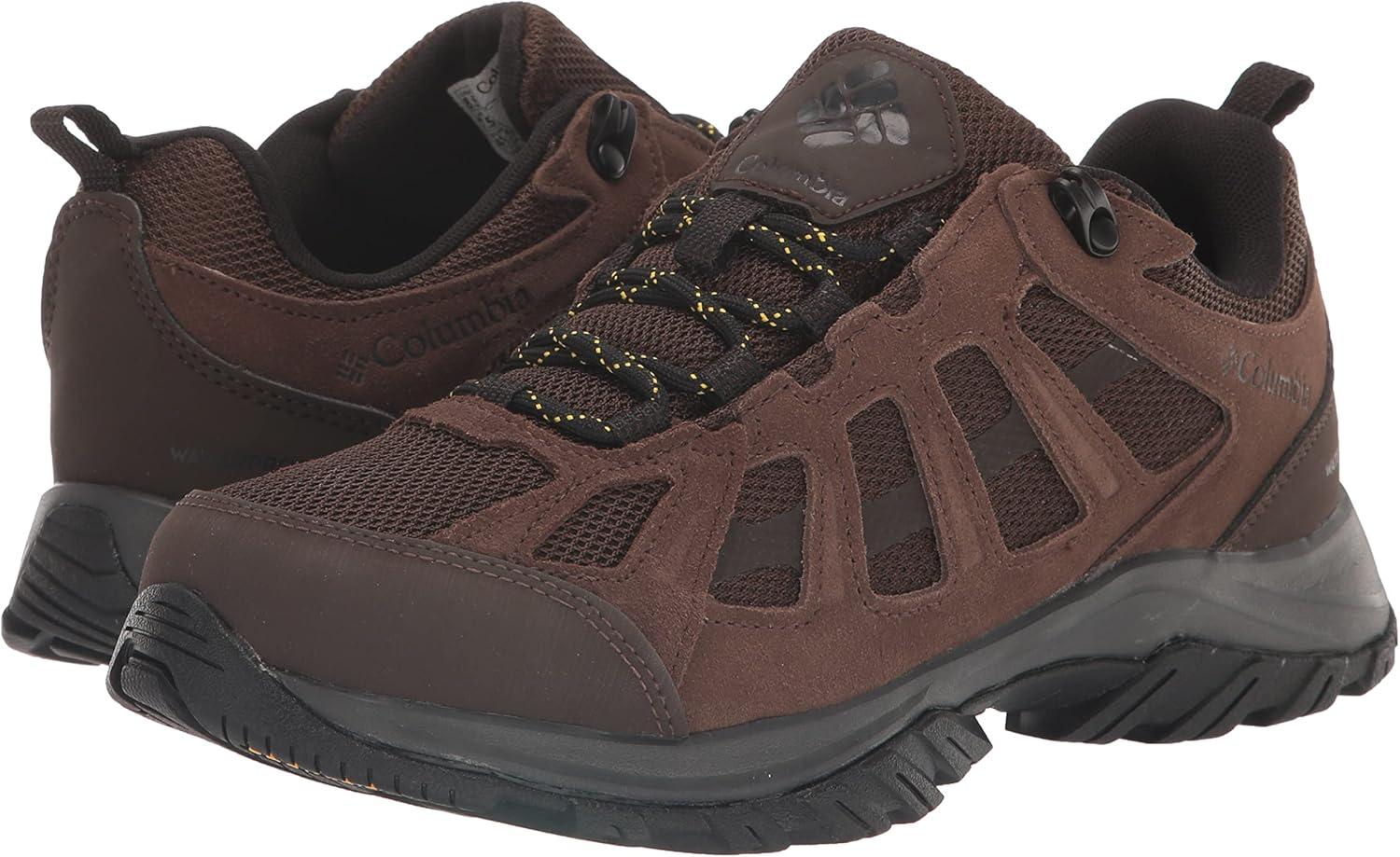 imageColumbia Mens Redmond Iii WaterproofHiking ShoeCordovanBlack