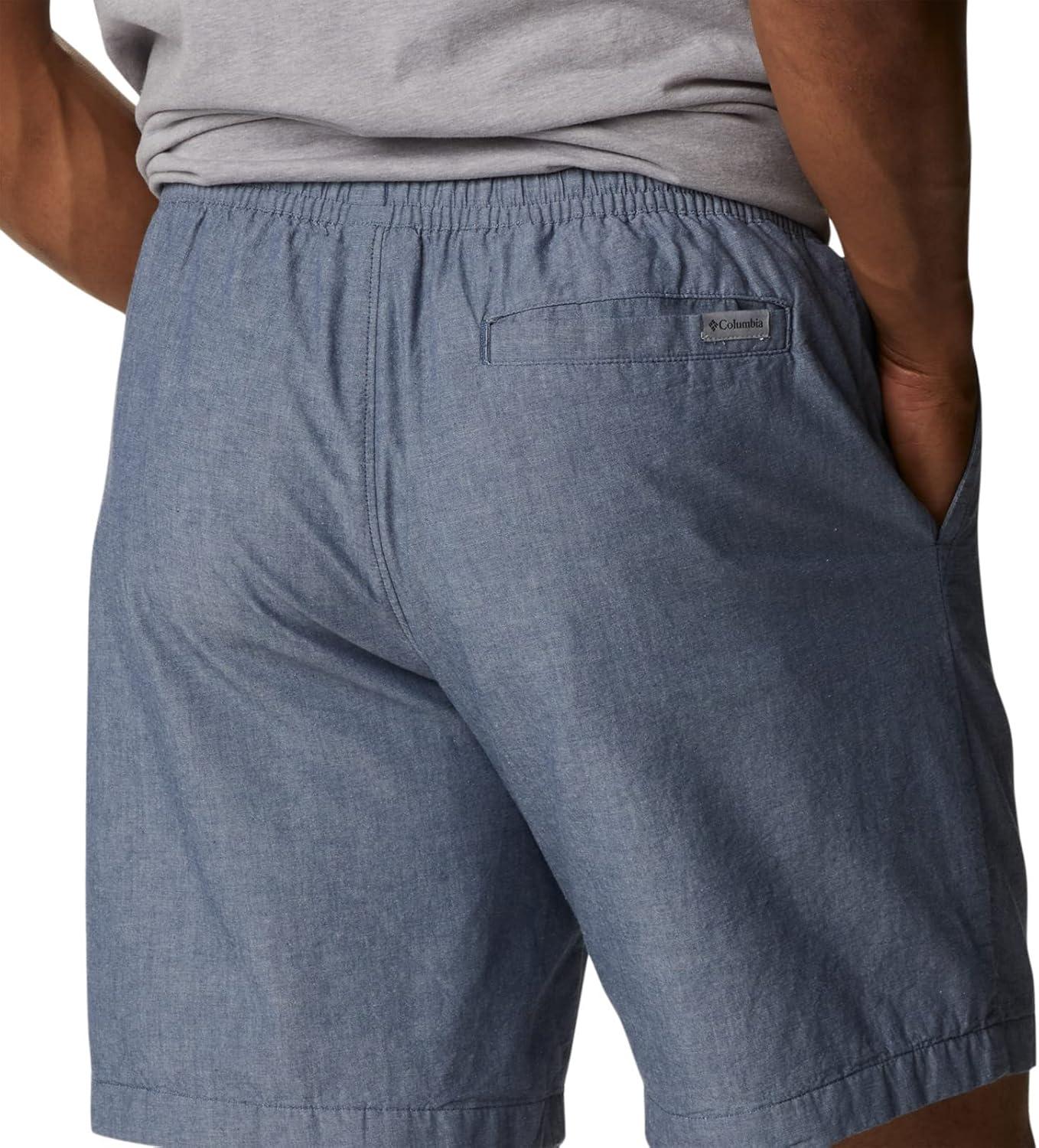 imageColumbia Mens Scenic Ridge Pullon ShortDark Mountain Chambray