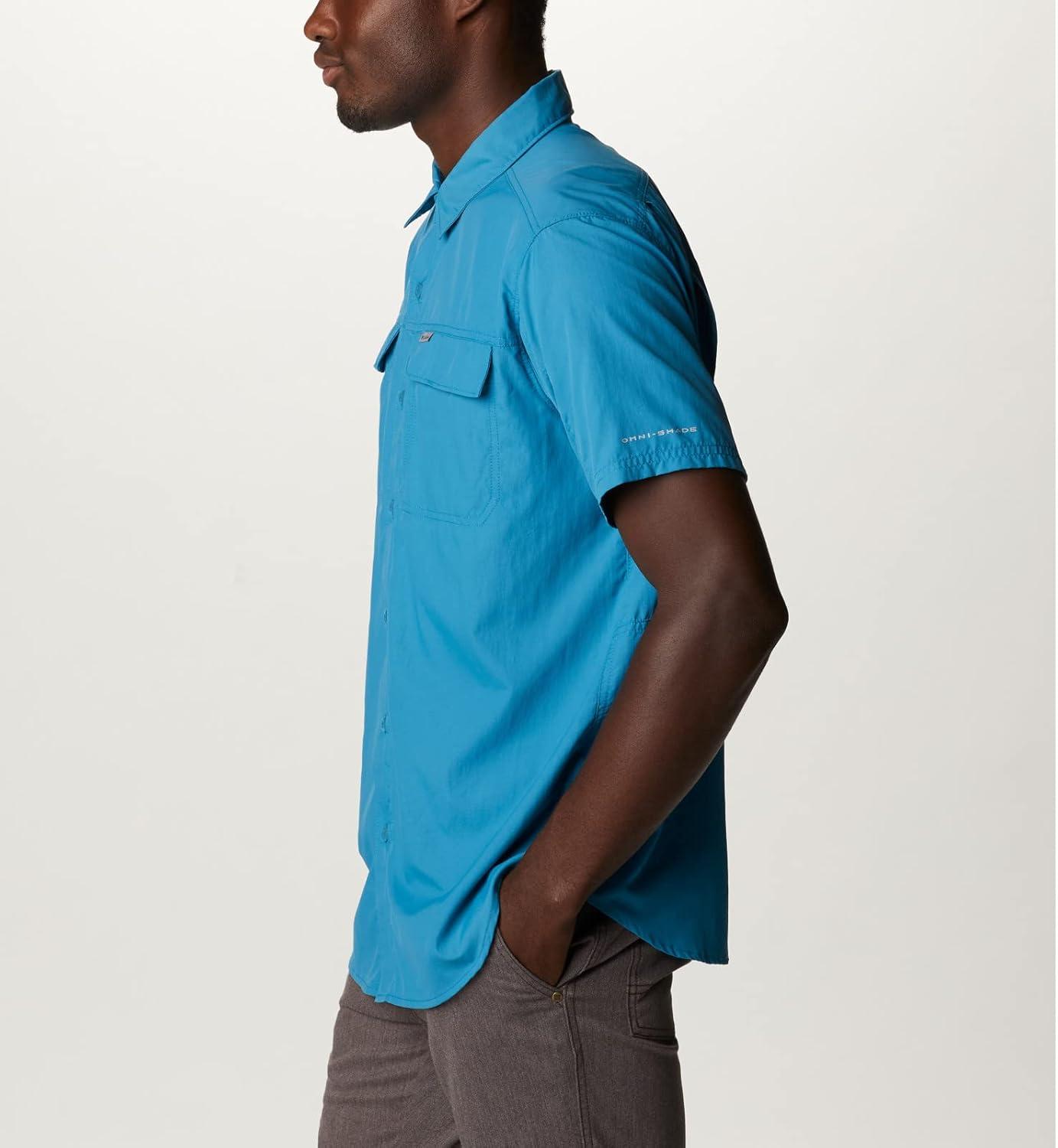 imageColumbia Mens Silver Ridge 20 Short Sleeve ShirtDeep Marine