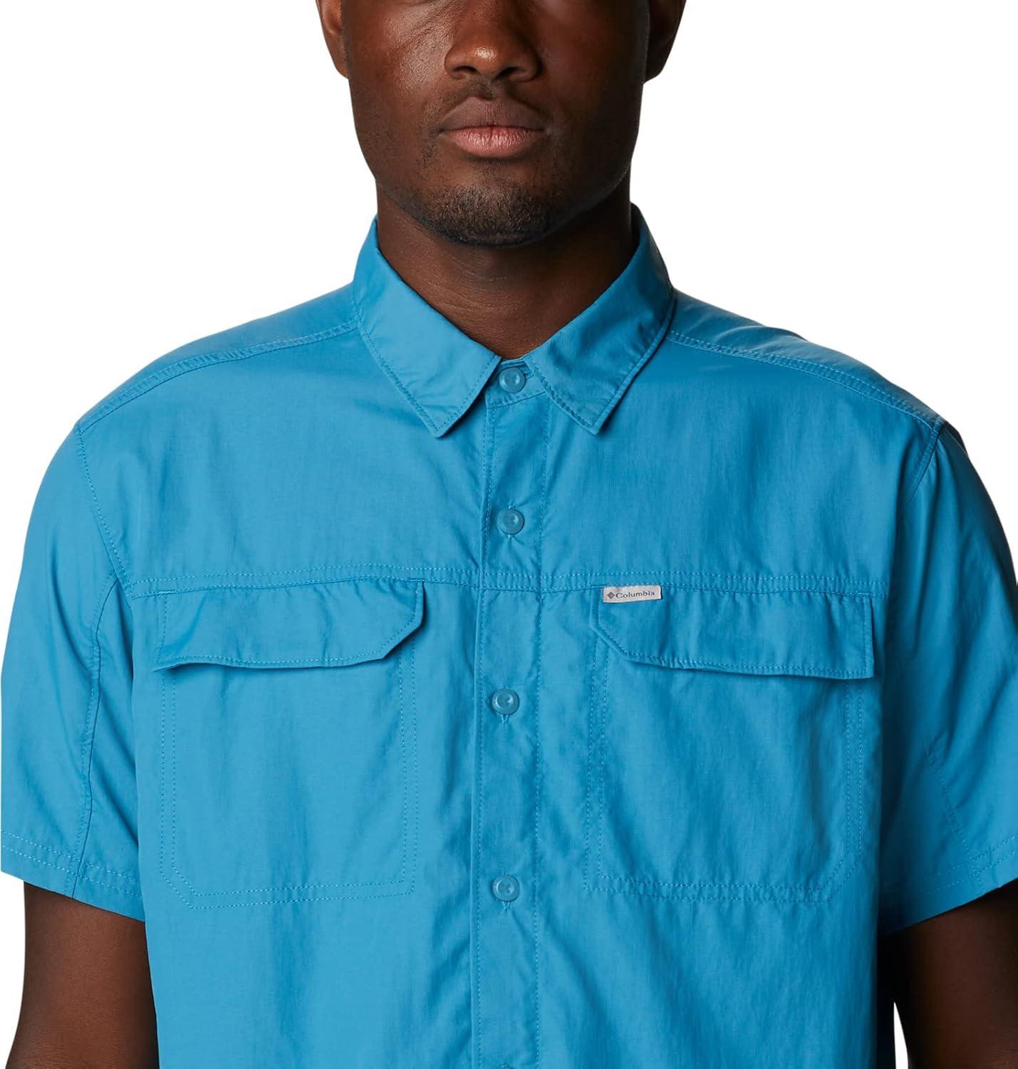 imageColumbia Mens Silver Ridge 20 Short Sleeve ShirtDeep Marine
