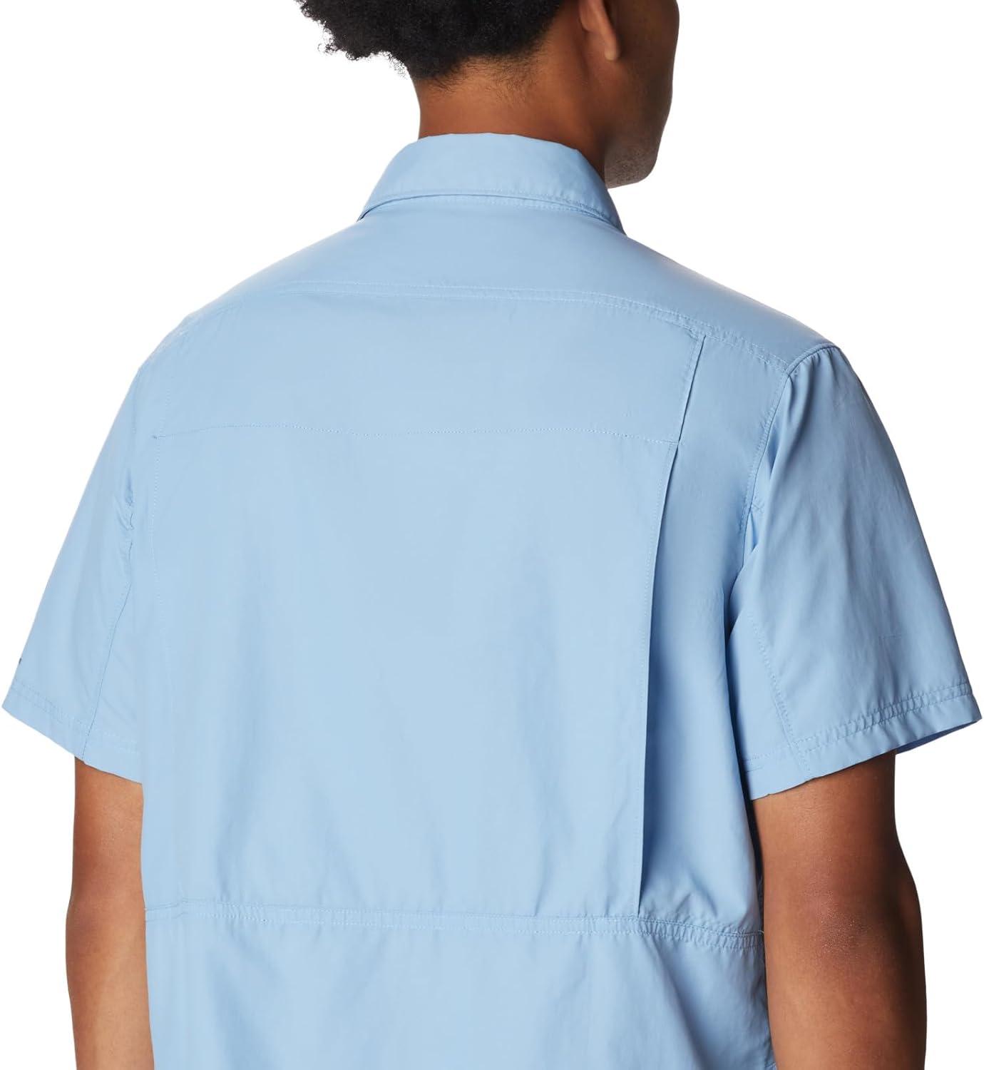imageColumbia Mens Silver Ridge 20 Short Sleeve ShirtJet Stream