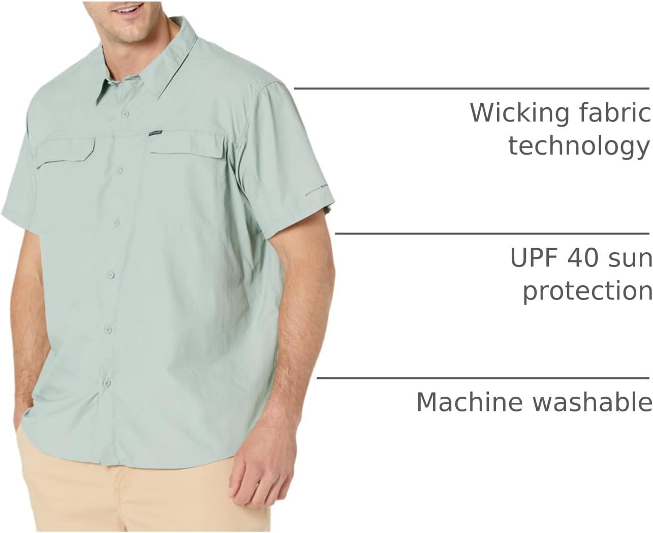 imageColumbia Mens Silver Ridge 20 Short Sleeve ShirtNiagara