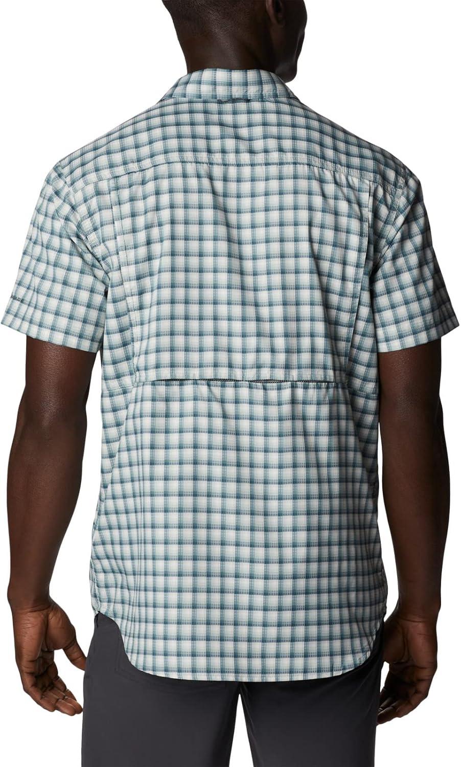 imageColumbia Mens Silver Ridge Utility Lite Novelty Short SleeveNiagara Pulaski Plaid