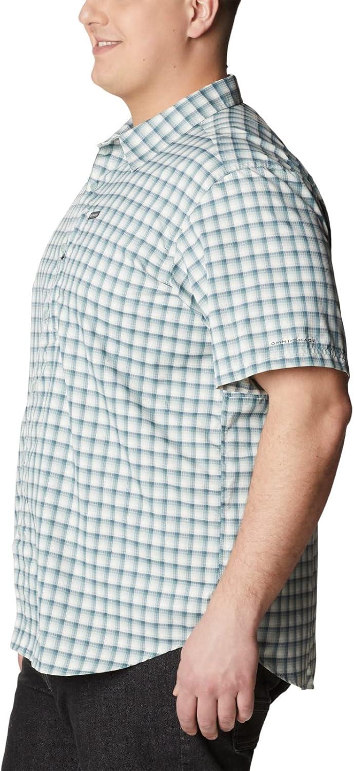 imageColumbia Mens Silver Ridge Utility Lite Novelty Short SleeveNiagara Pulaski Plaid