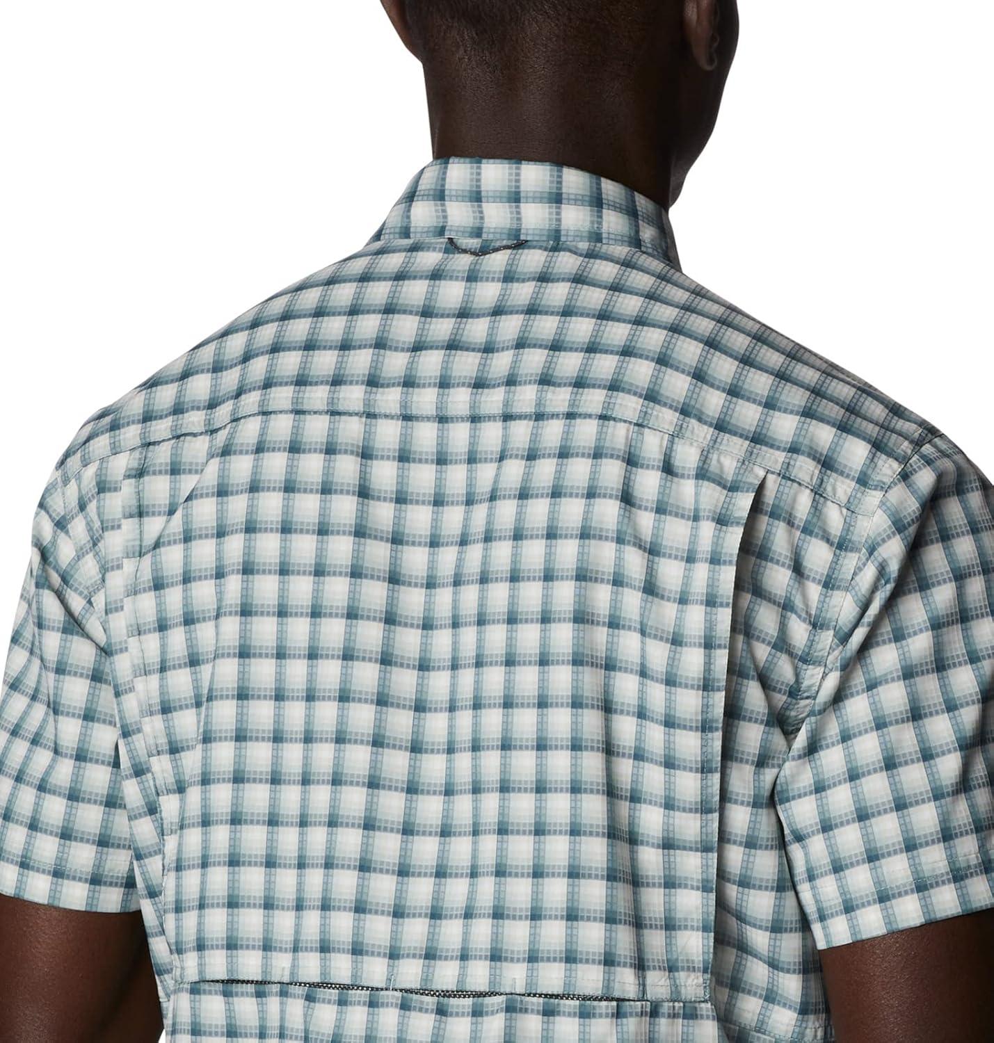 imageColumbia Mens Silver Ridge Utility Lite Novelty Short SleeveNiagara Pulaski Plaid