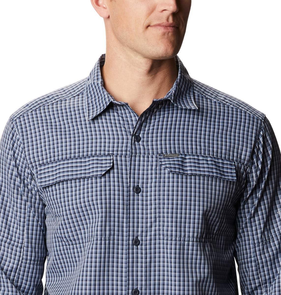 imageColumbia Mens Silver Ridge20 Long Sleeve ShirtSilver Ridge20 Long Sleeve ShirtBluestone Mini Plaid