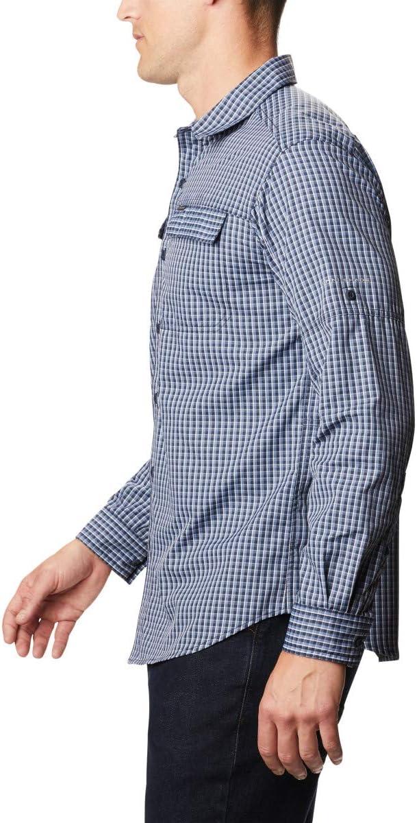 imageColumbia Mens Silver Ridge20 Long Sleeve ShirtSilver Ridge20 Long Sleeve ShirtBluestone Mini Plaid
