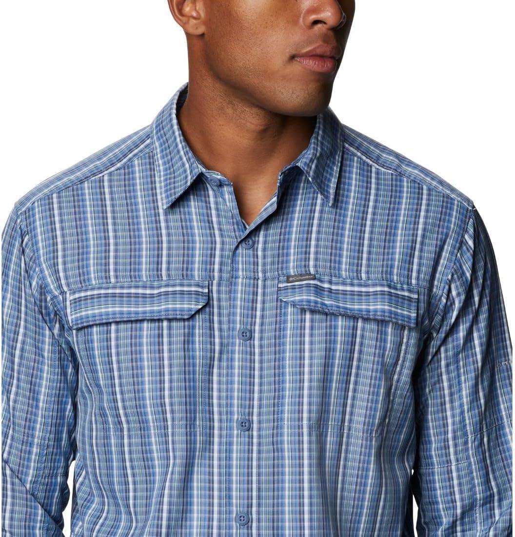 imageColumbia Mens Silver Ridge20 Long Sleeve ShirtSilver Ridge20 Long Sleeve ShirtBright Indigo Multi Grid