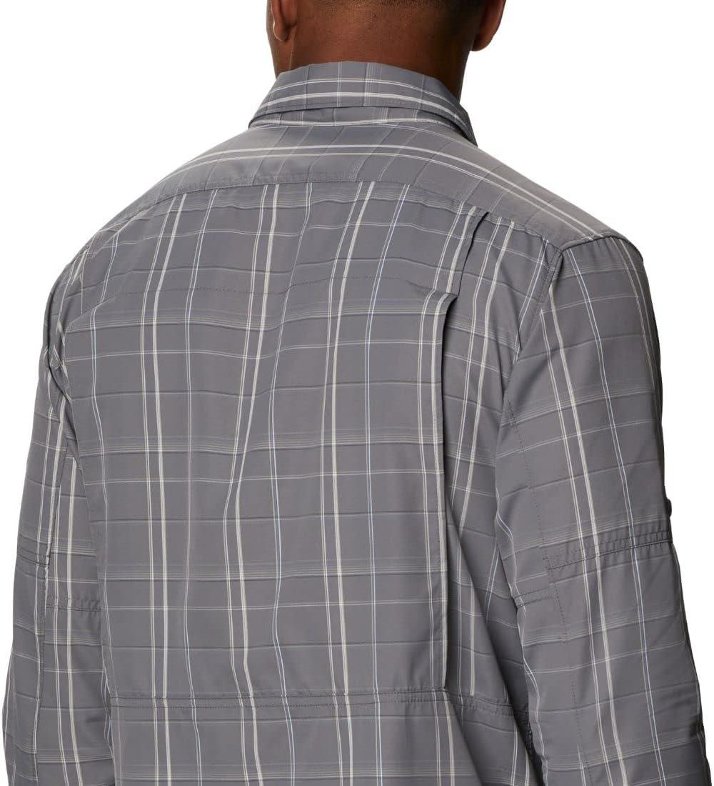 imageColumbia Mens Silver Ridge20 Long Sleeve ShirtSilver Ridge20 Long Sleeve ShirtCity Grey Grid Lines