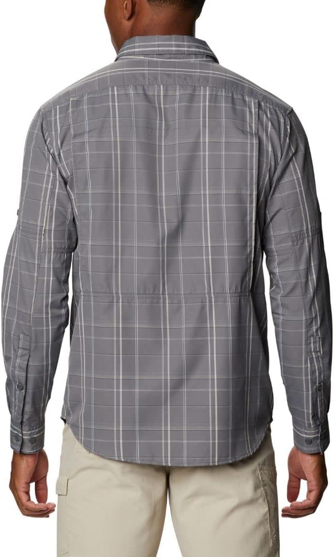 imageColumbia Mens Silver Ridge20 Long Sleeve ShirtSilver Ridge20 Long Sleeve ShirtCity Grey Grid Lines