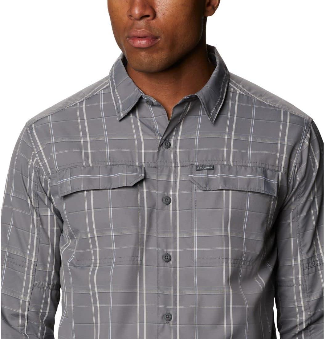 imageColumbia Mens Silver Ridge20 Long Sleeve ShirtSilver Ridge20 Long Sleeve ShirtCity Grey Grid Lines