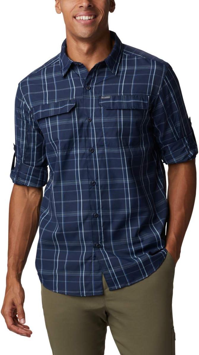 imageColumbia Mens Silver Ridge20 Long Sleeve ShirtSilver Ridge20 Long Sleeve ShirtCollegiate Navy Grid Lines