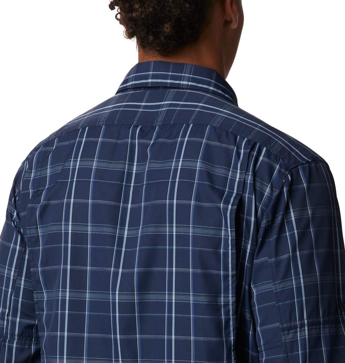 imageColumbia Mens Silver Ridge20 Long Sleeve ShirtSilver Ridge20 Long Sleeve ShirtCollegiate Navy Grid Lines