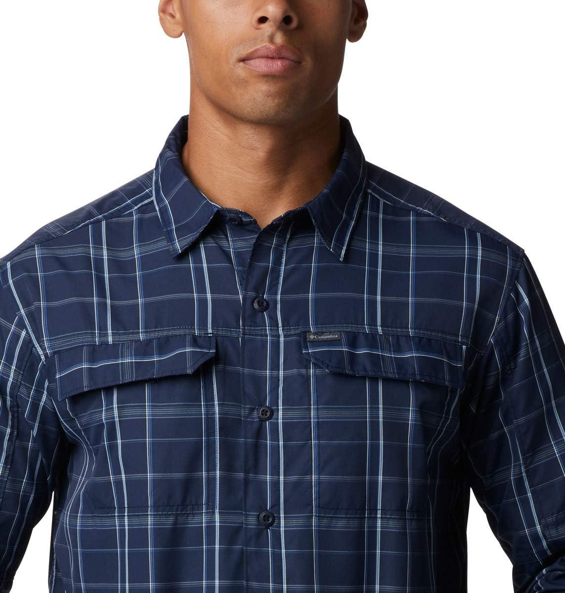 imageColumbia Mens Silver Ridge20 Long Sleeve ShirtSilver Ridge20 Long Sleeve ShirtCollegiate Navy Grid Lines