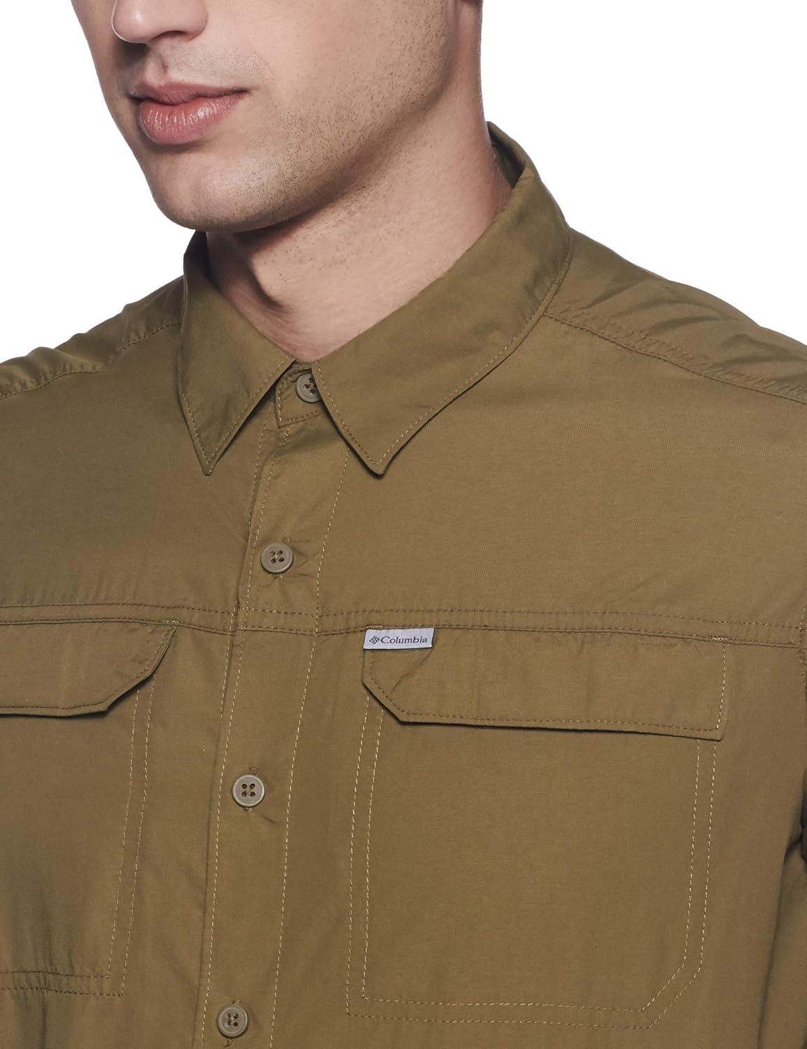 imageColumbia Mens Silver Ridge20 Long Sleeve ShirtSilver Ridge20 Long Sleeve ShirtOlive Brown