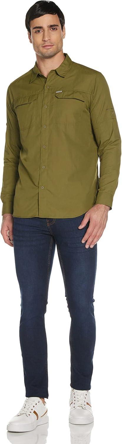 imageColumbia Mens Silver Ridge20 Long Sleeve ShirtSilver Ridge20 Long Sleeve ShirtOlive Brown