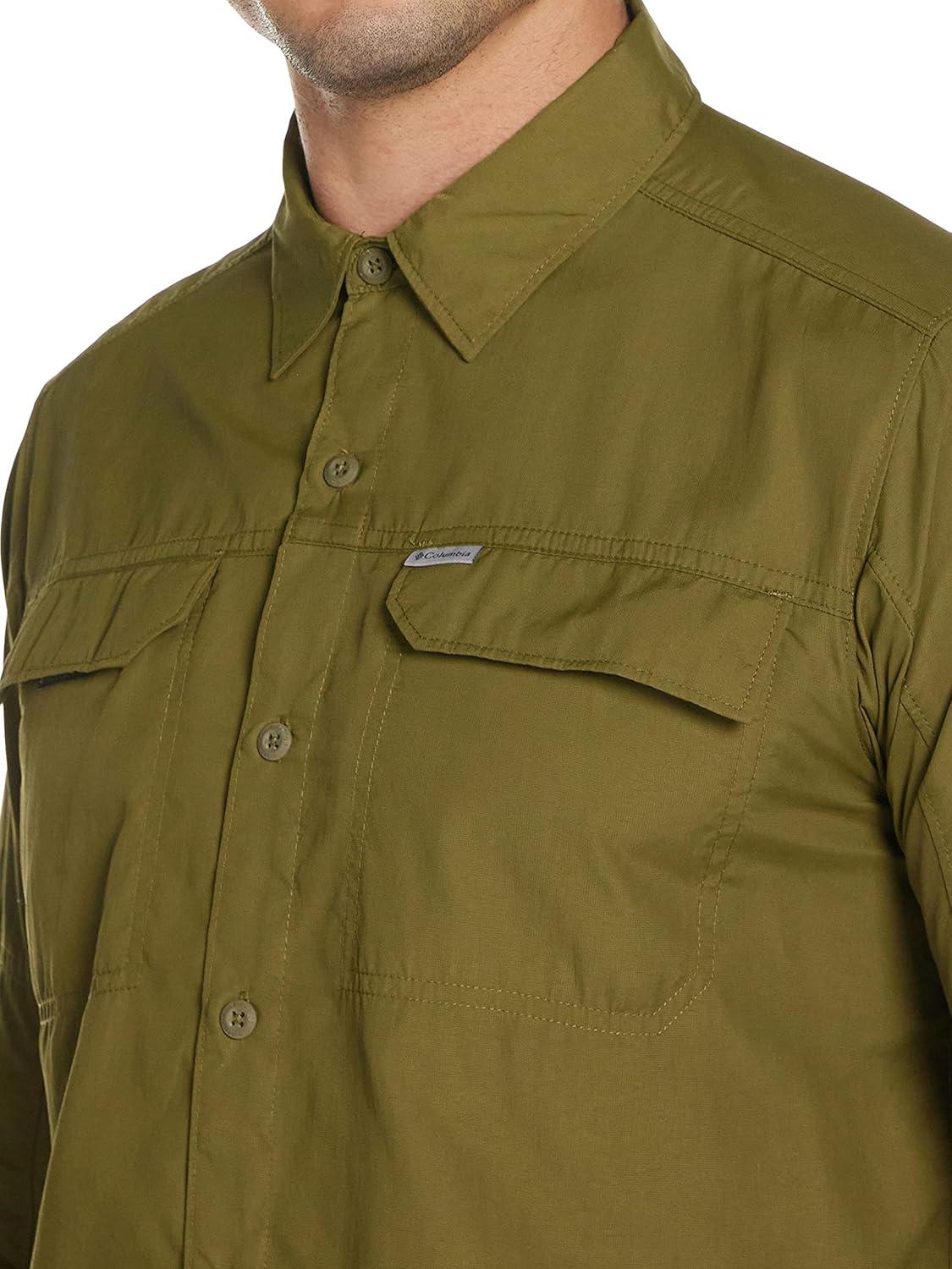 imageColumbia Mens Silver Ridge20 Long Sleeve ShirtSilver Ridge20 Long Sleeve ShirtOlive Brown