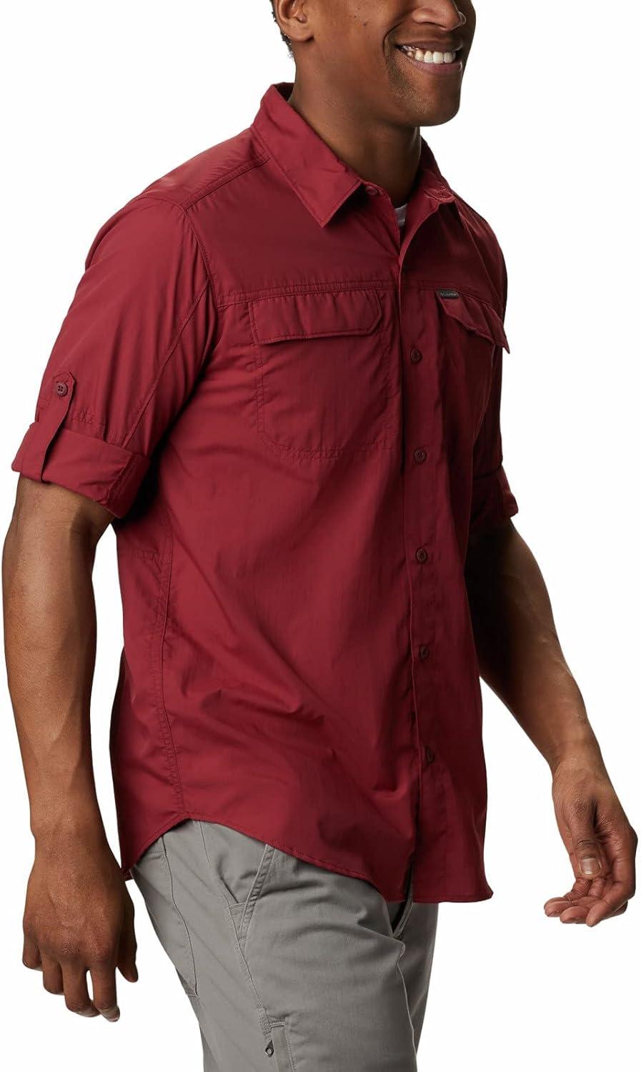 imageColumbia Mens Silver Ridge20 Long Sleeve ShirtSilver Ridge20 Long Sleeve ShirtRed Jasper