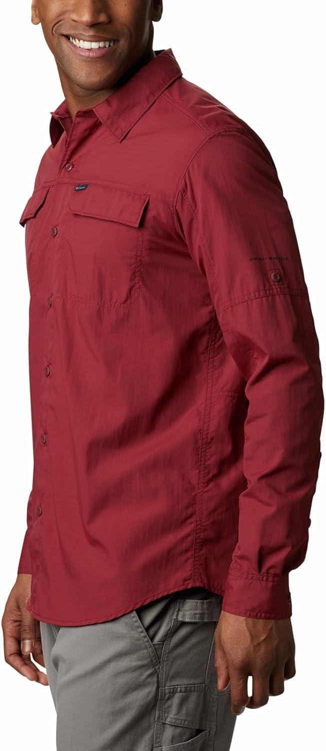 imageColumbia Mens Silver Ridge20 Long Sleeve ShirtSilver Ridge20 Long Sleeve ShirtRed Jasper