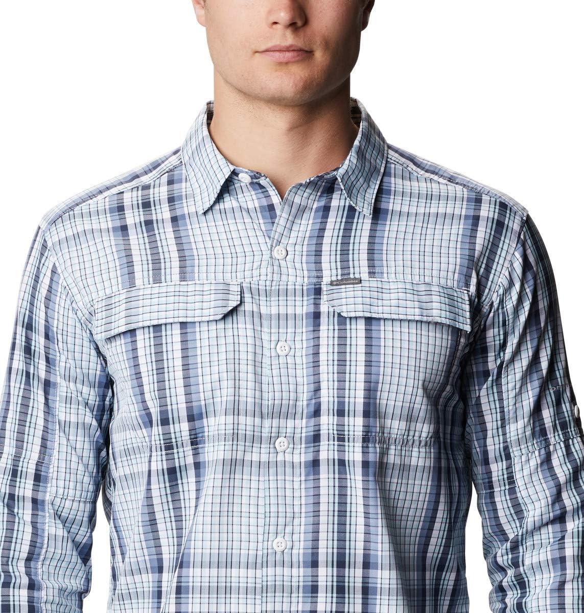 imageColumbia Mens Silver Ridge20 Long Sleeve ShirtSilver Ridge20 Long Sleeve ShirtSky Blue Multi Plaid