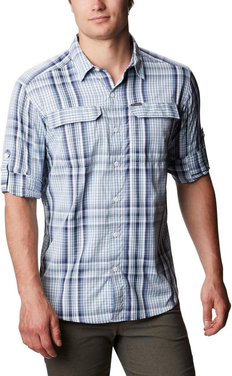 imageColumbia Mens Silver Ridge20 Long Sleeve ShirtSilver Ridge20 Long Sleeve ShirtSky Blue Multi Plaid