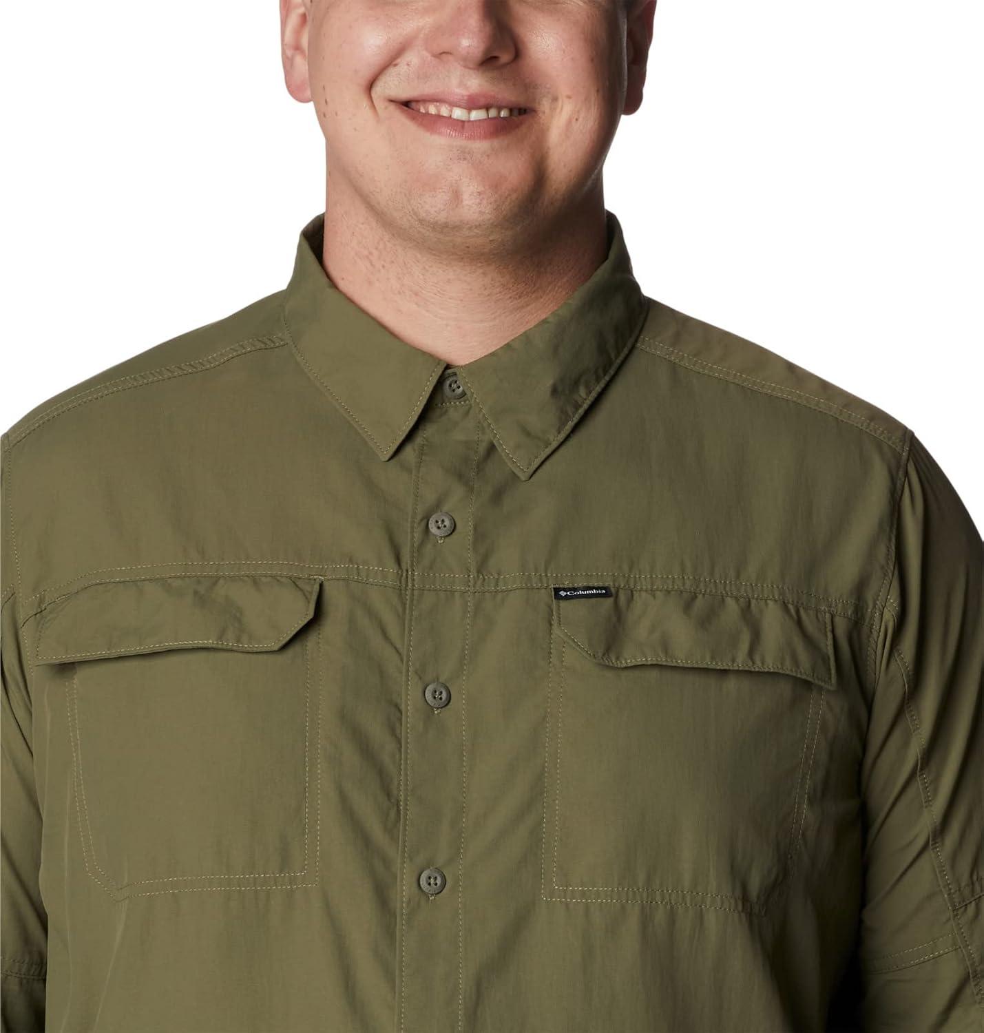 imageColumbia Mens Silver Ridge20 Long Sleeve ShirtSilver Ridge20 Long Sleeve ShirtStone Green
