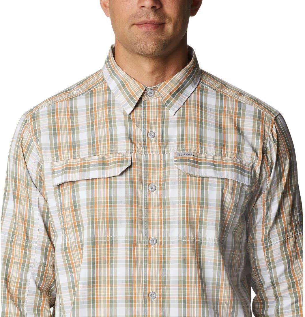 imageColumbia Mens Silver Ridge20 Long Sleeve ShirtSilver Ridge20 Long Sleeve ShirtWhite Balanced Multi Plaid