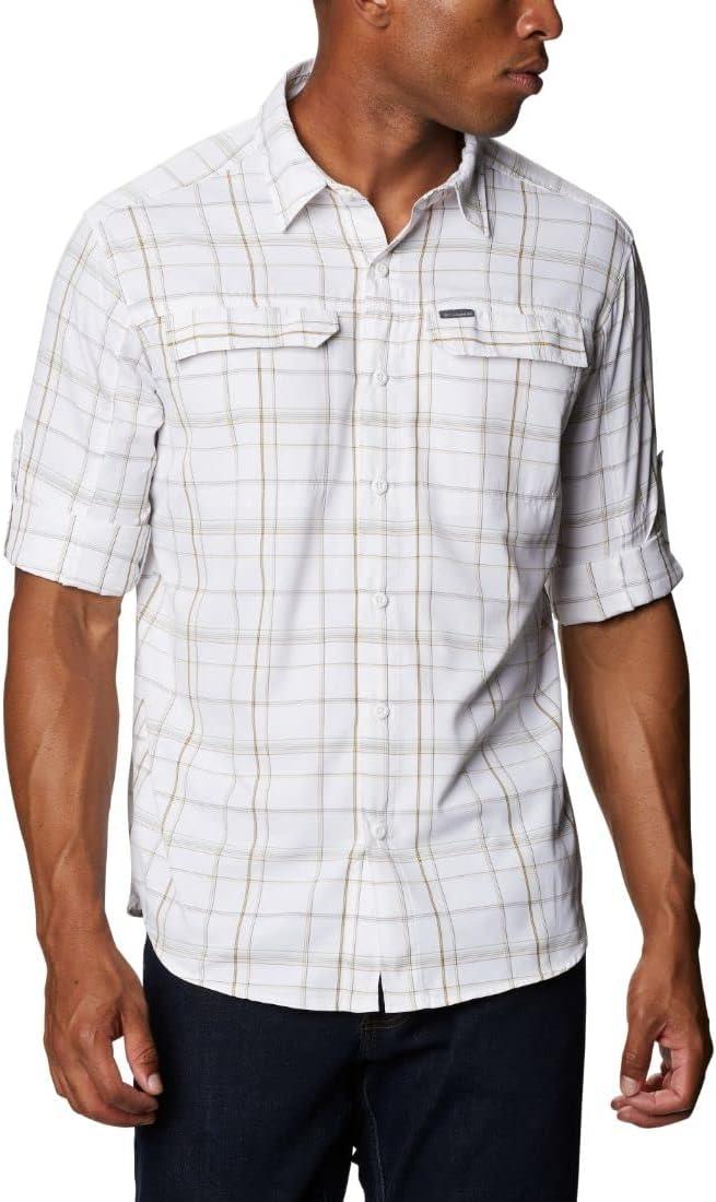 imageColumbia Mens Silver Ridge20 Long Sleeve ShirtSilver Ridge20 Long Sleeve ShirtWhite Grid Lines