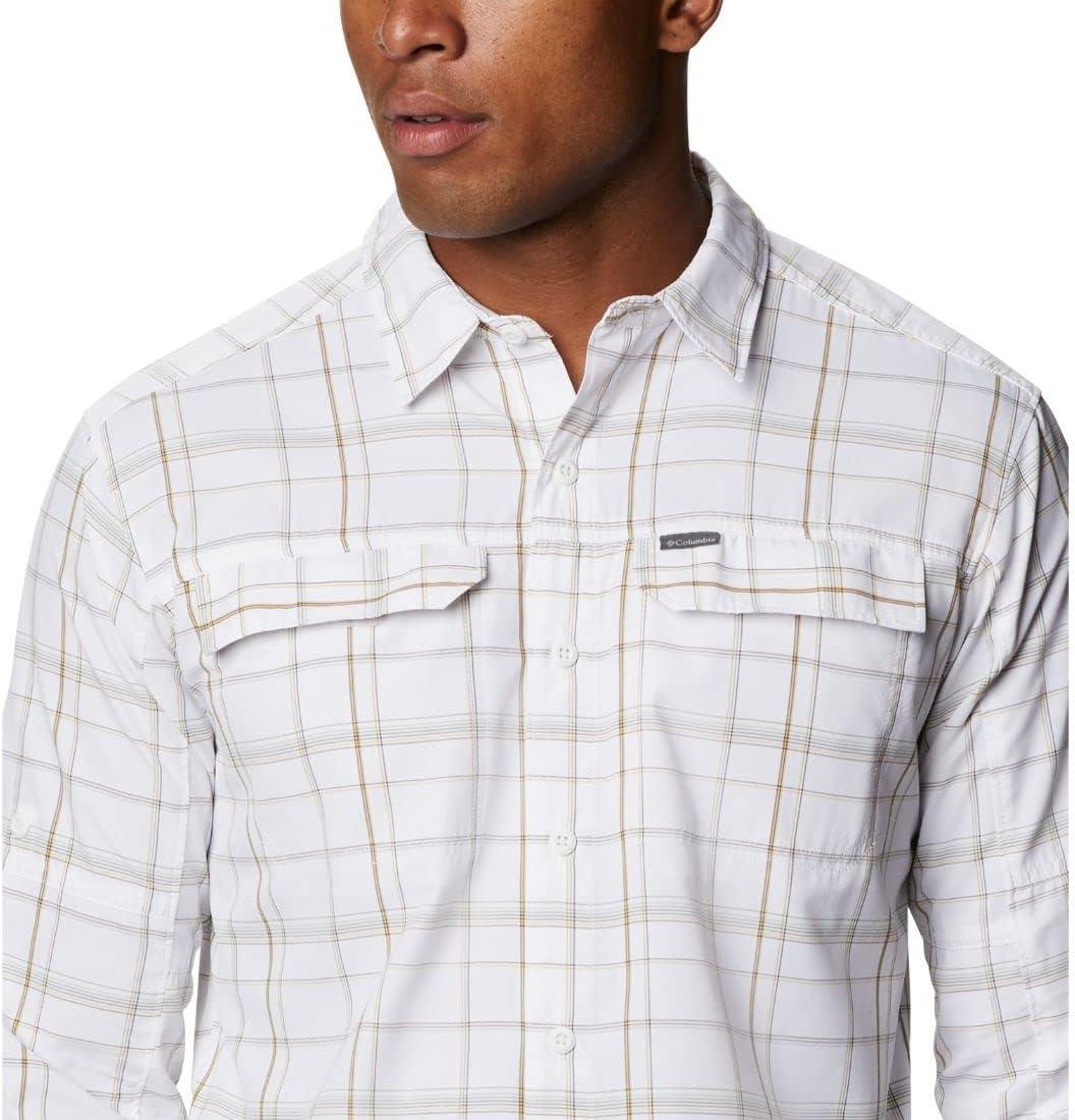 imageColumbia Mens Silver Ridge20 Long Sleeve ShirtSilver Ridge20 Long Sleeve ShirtWhite Grid Lines