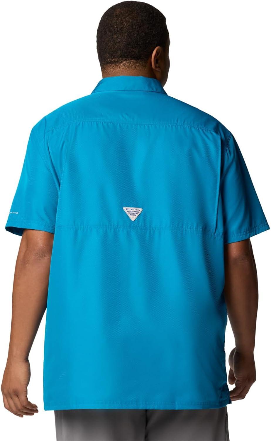 imageColumbia Mens Standard Slack Tide Camp ShirtBlue Echo