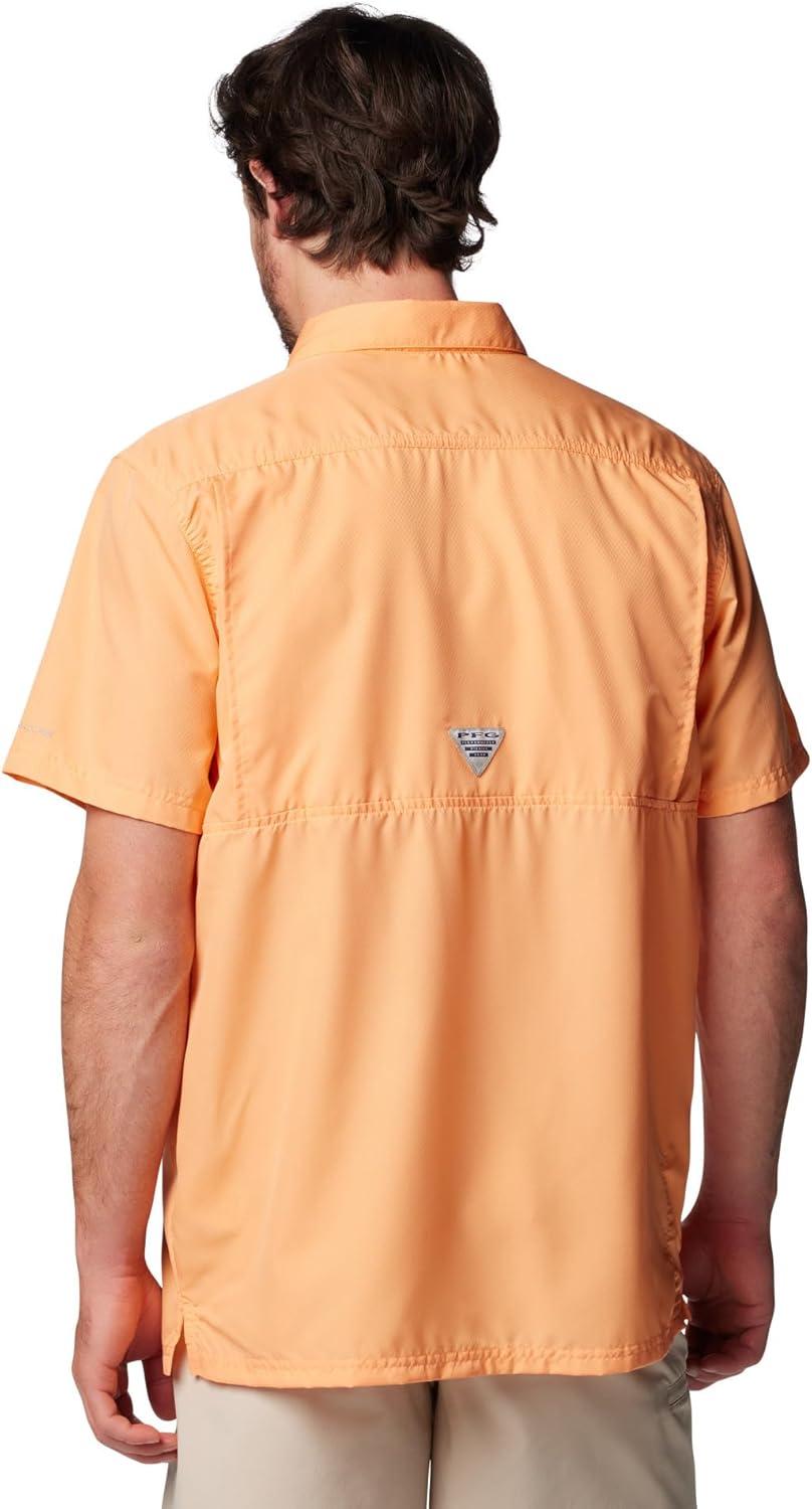 imageColumbia Mens Standard Slack Tide Camp ShirtBright Nectar
