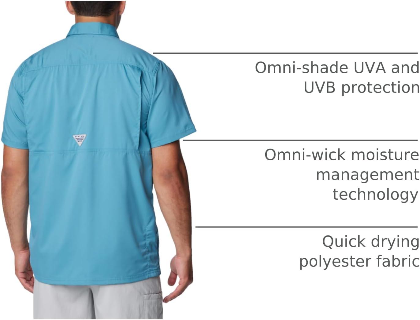 imageColumbia Mens Standard Slack Tide Camp ShirtCanyon Blue