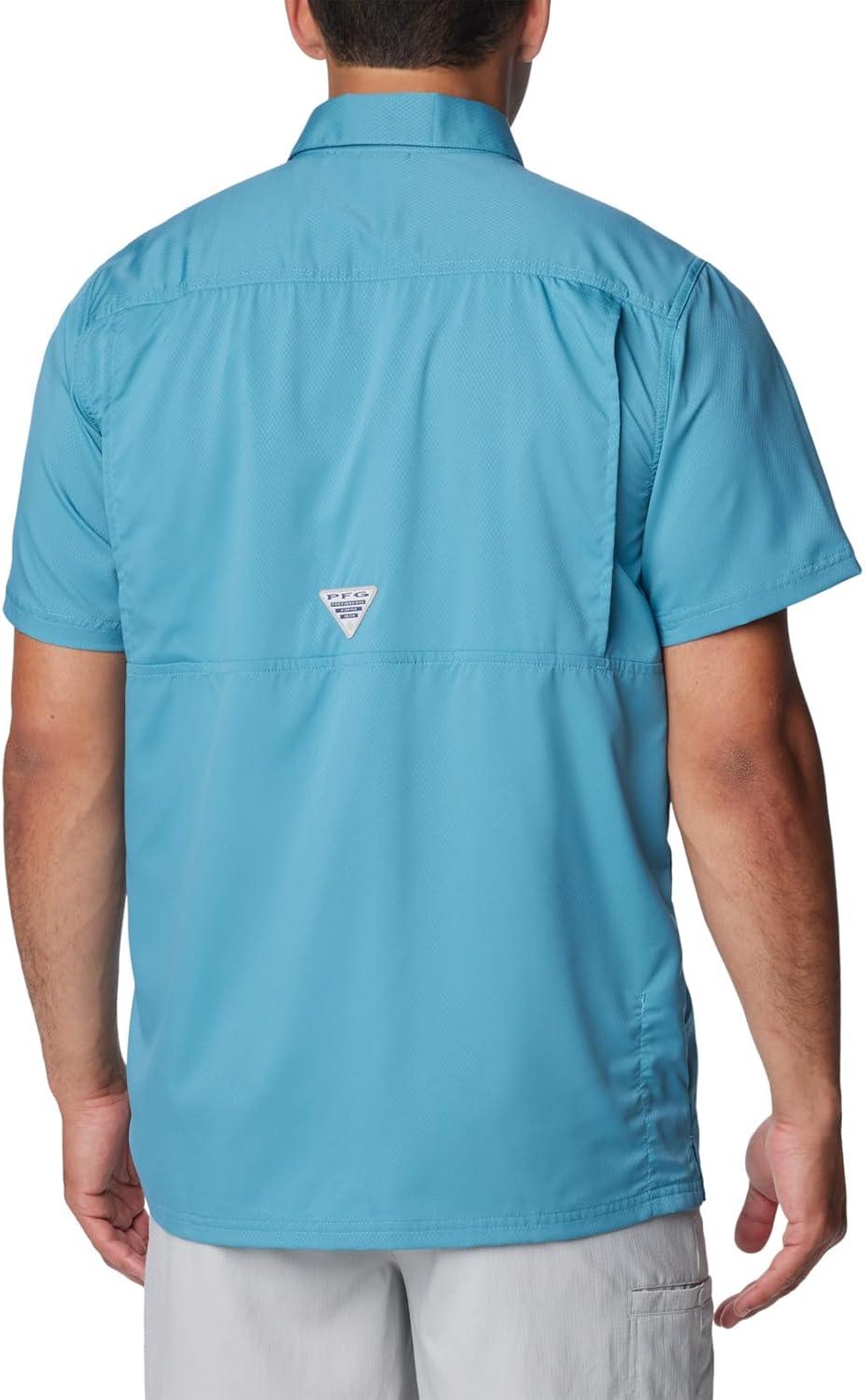 imageColumbia Mens Standard Slack Tide Camp ShirtCanyon Blue