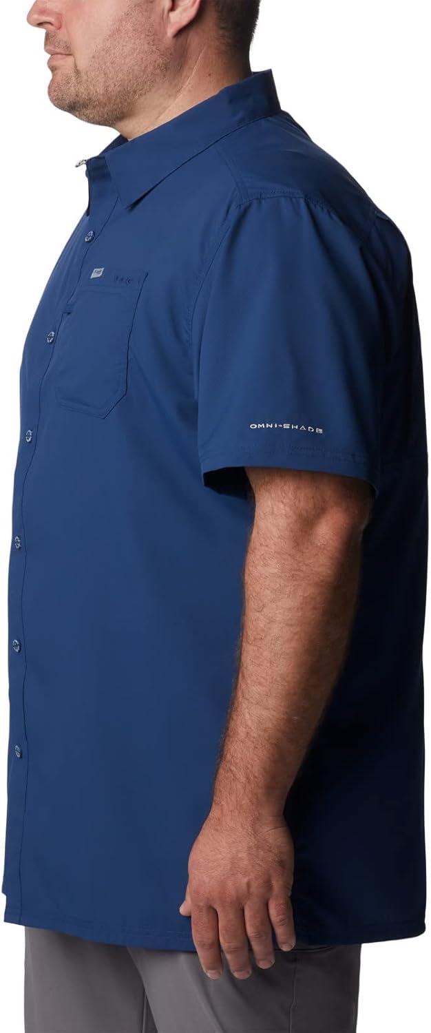 imageColumbia Mens Standard Slack Tide Camp ShirtCarbon
