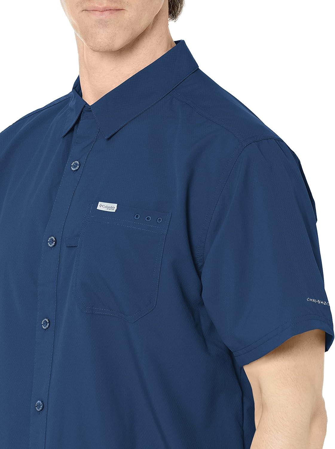imageColumbia Mens Standard Slack Tide Camp ShirtCarbon