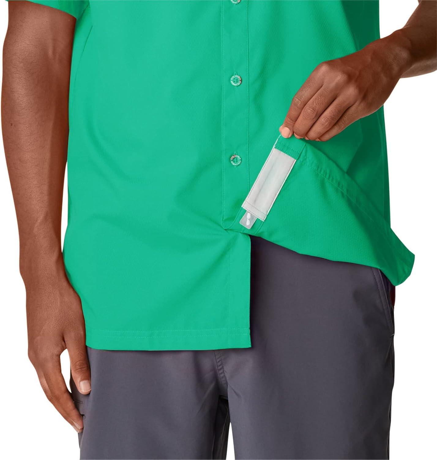 imageColumbia Mens Standard Slack Tide Camp ShirtCircuit