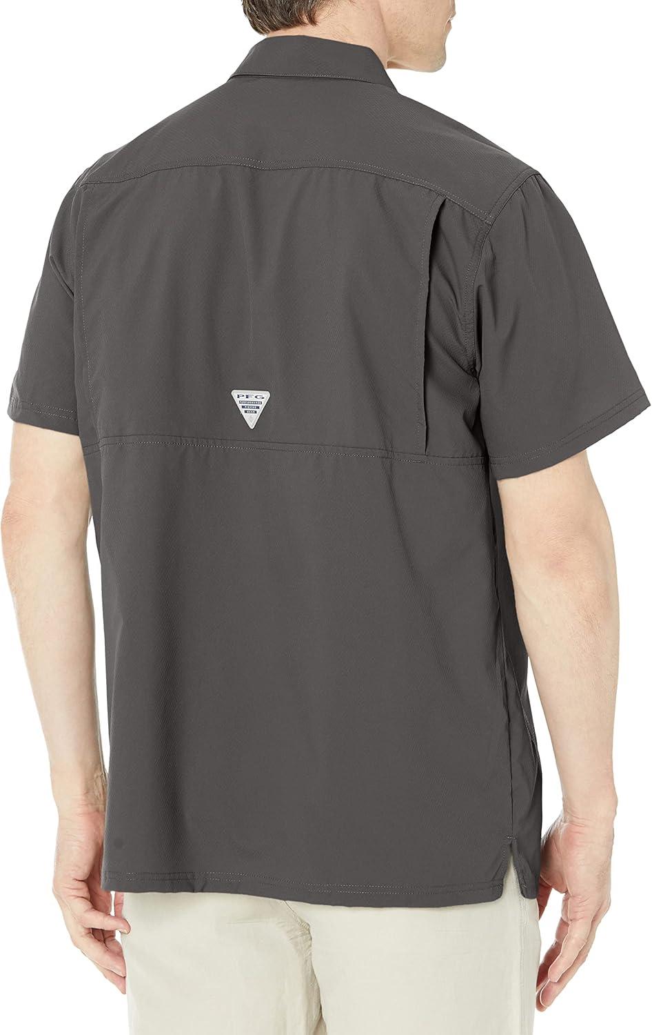 imageColumbia Mens Standard Slack Tide Camp ShirtCity Grey