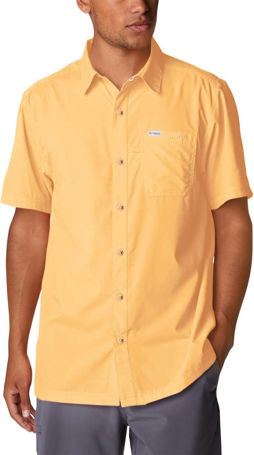 imageColumbia Mens Standard Slack Tide Camp ShirtCocoa Butter