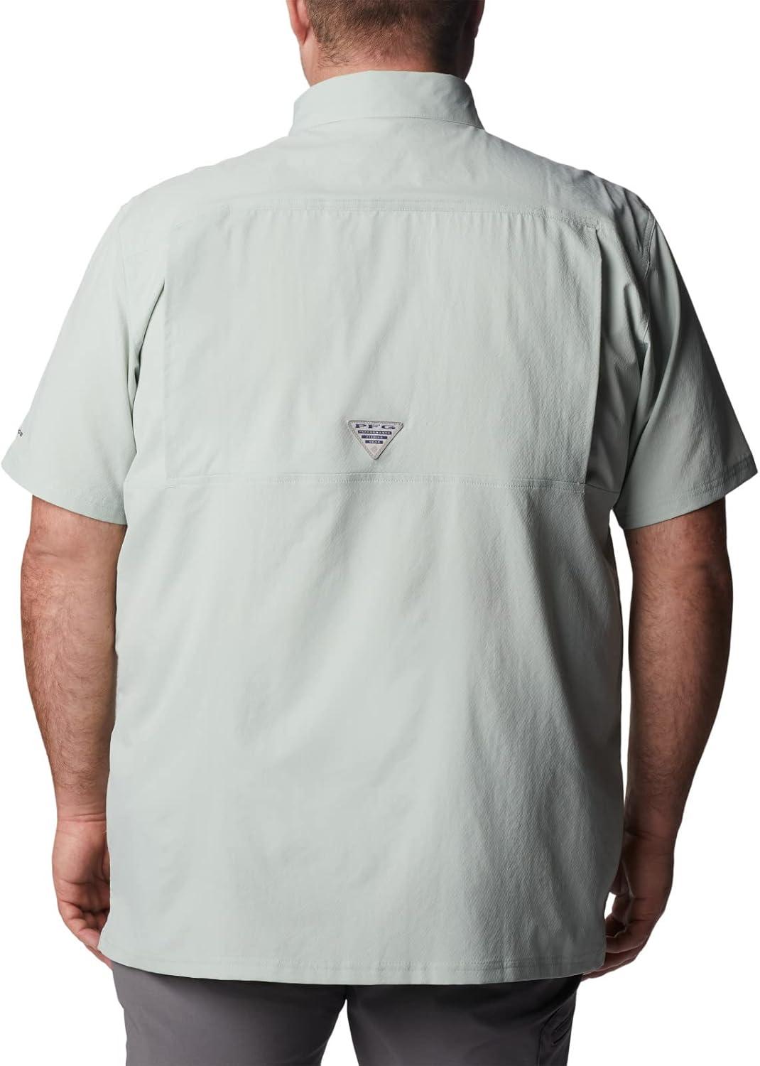imageColumbia Mens Standard Slack Tide Camp ShirtCool Green