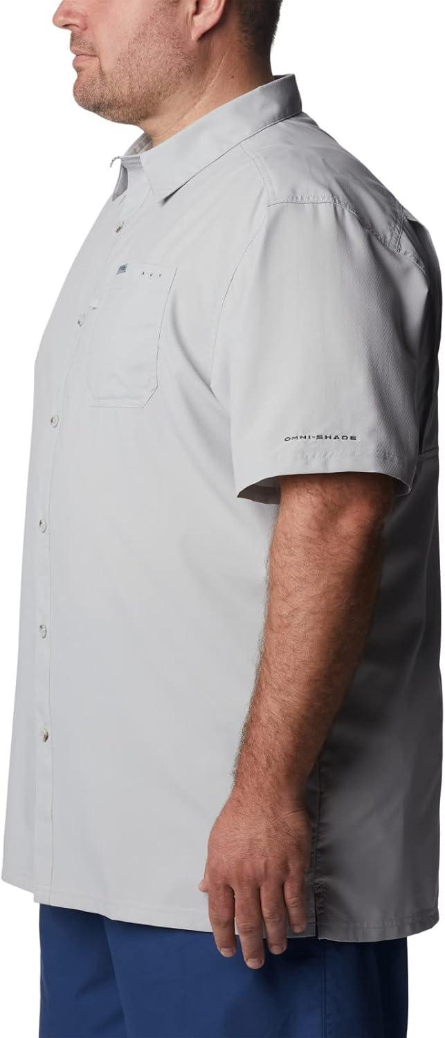 imageColumbia Mens Standard Slack Tide Camp ShirtCool Grey