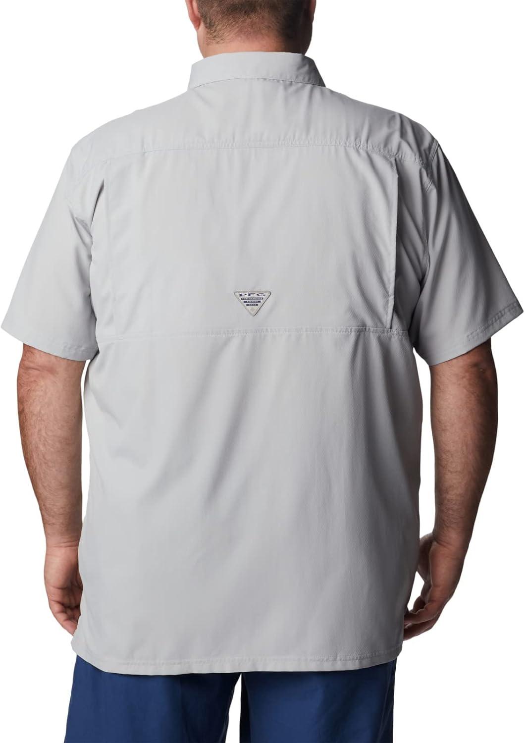 imageColumbia Mens Standard Slack Tide Camp ShirtCool Grey