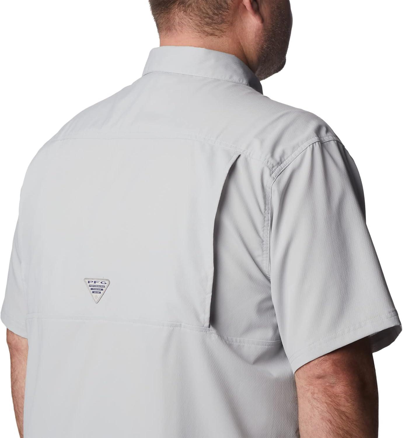 imageColumbia Mens Standard Slack Tide Camp ShirtCool Grey