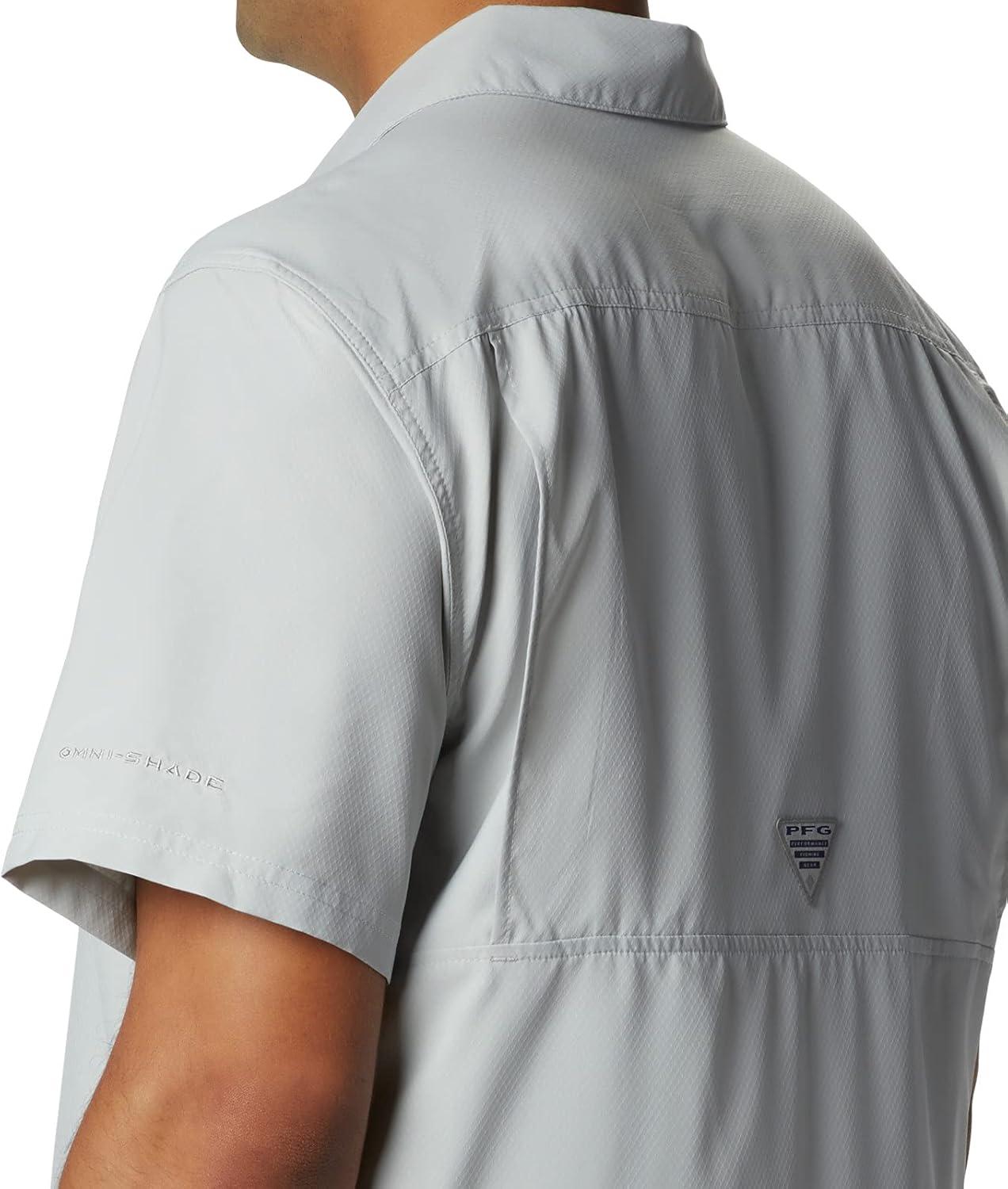 imageColumbia Mens Standard Slack Tide Camp ShirtCool Grey