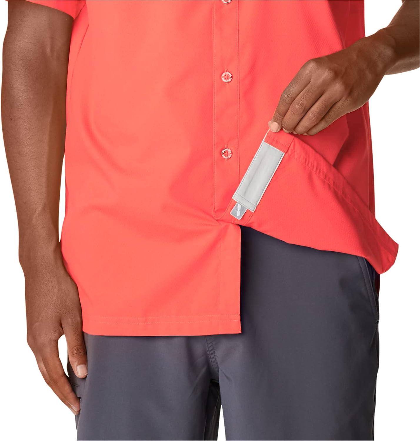 imageColumbia Mens Standard Slack Tide Camp ShirtCorange